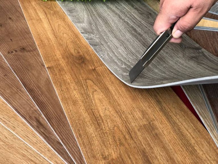 Cutting Sheet Vinyl To Size Selection Of Finishes